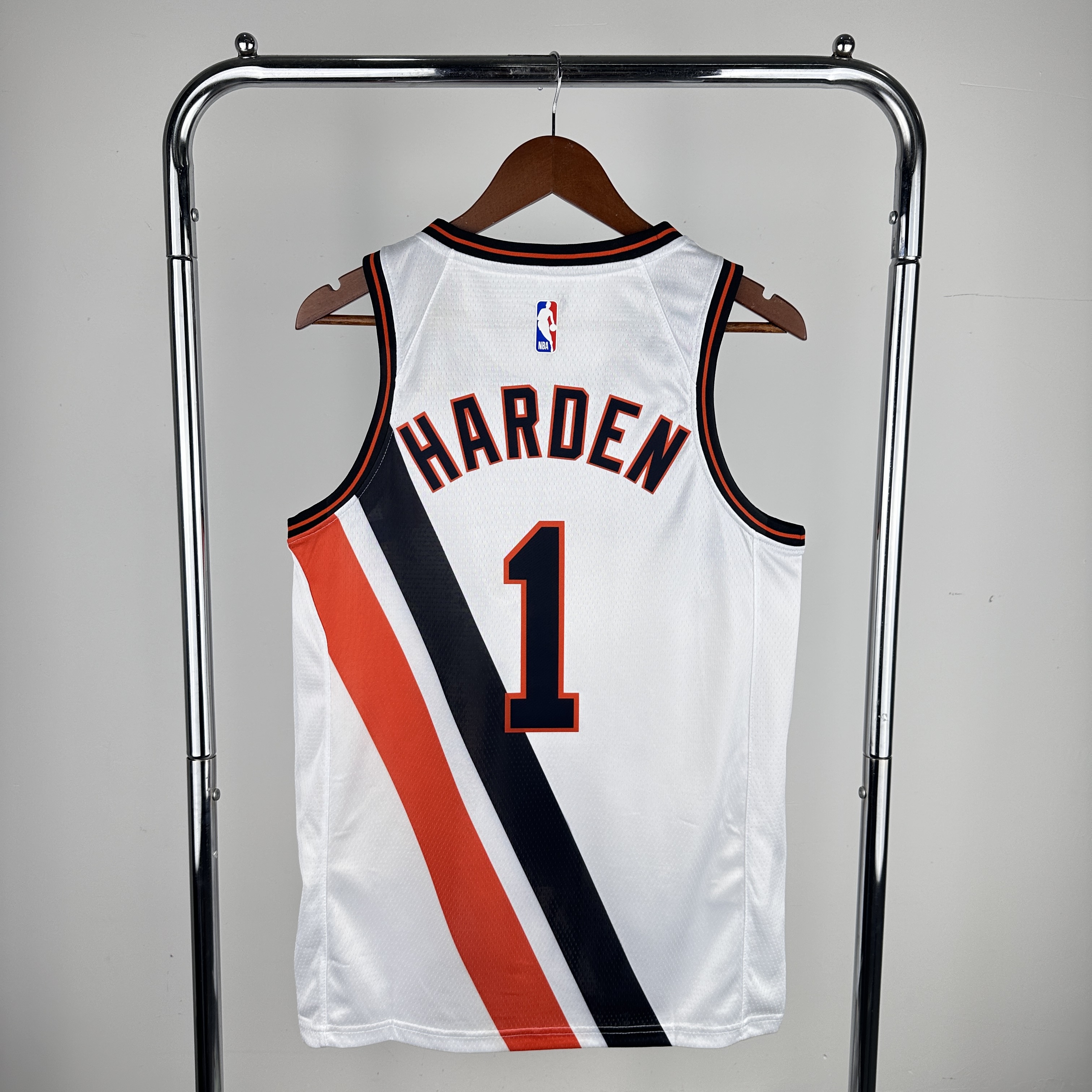 Men Los Angeles Clippers #1 Harden White City Edition Nike 2024 NBA Jersey->san antonio spurs->NBA Jersey